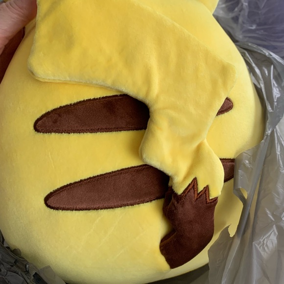 Squishmallow PIKACHU 14” pokemon plush toy Walmart Exclusive - Picture 4 of 8